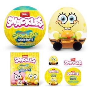 Snackles SpongeBob SquarePants Doll - Yellow